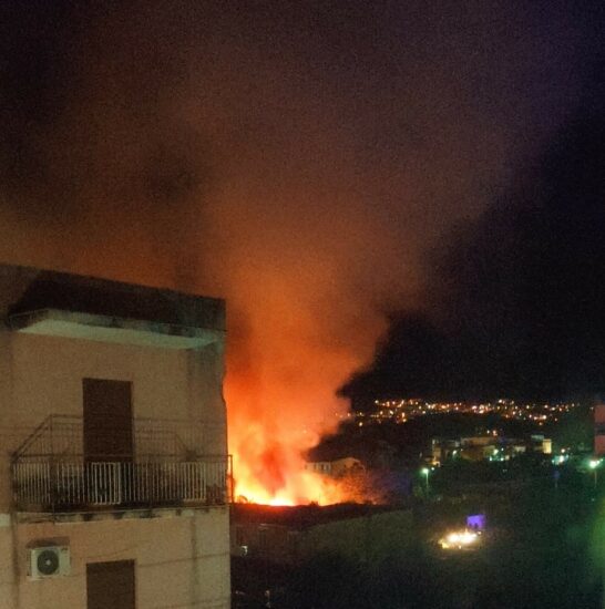 Palermo incendio