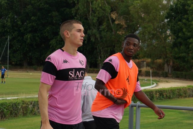 Palermo report allenamento