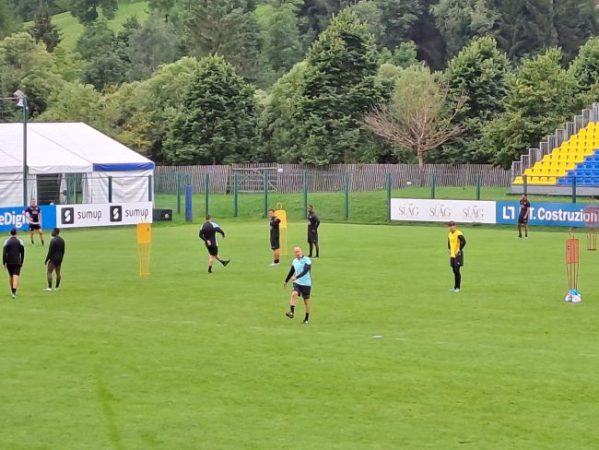 Palermo allenamento