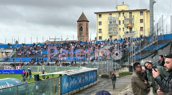 Pisa-Palermo settore ospiti