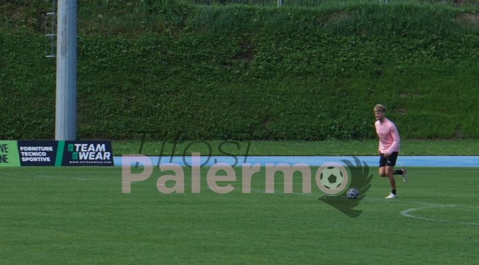 Palermo allenamento