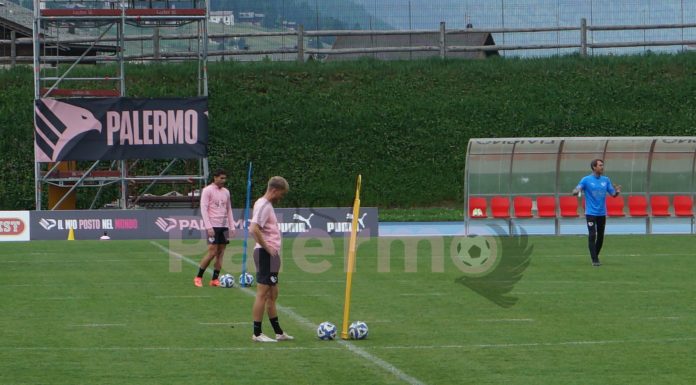 Palermo allenamento