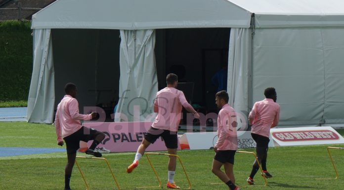 Palermo allenamento