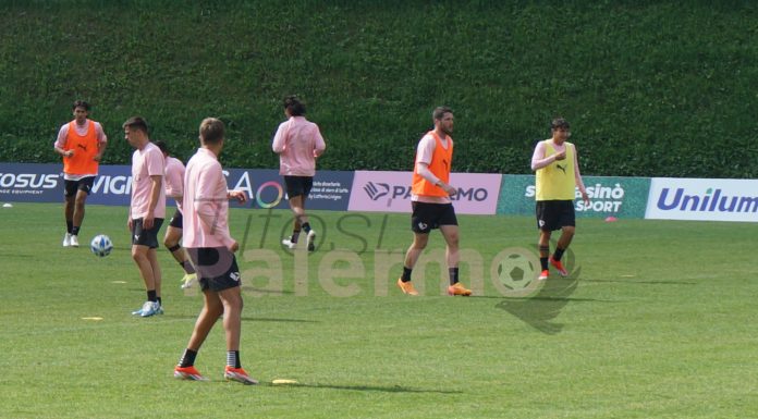 Palermo allenamento