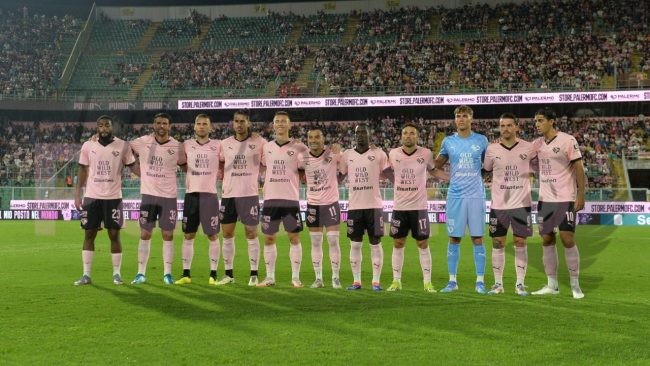 Palermo formazioni ufficiali