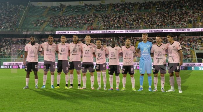 Palermo formazioni ufficiali