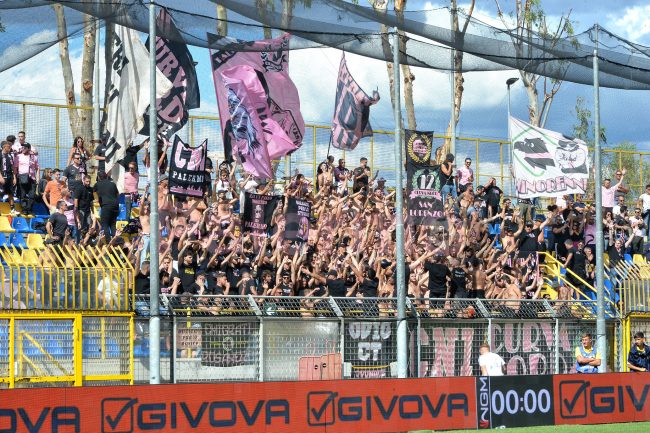 Salernitana-Palermo settore ospiti