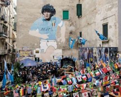 Il murale di Maradona: un’attrazione turistica da record