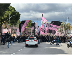 FOTO – Palermo-Mantova: le prime immagini dal Barbera