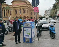 Palermo, arrivano i nuovi “cestini intelligenti”